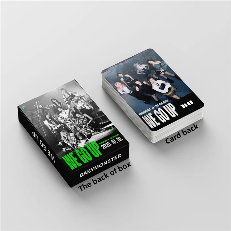 55 قطعة/مجموعة ألبوم جديد من ILLIT بطاقة LOMO بطاقة صور ILLIT BOMB MOKA WONHEE YUNAH بطاقة بريدية قابلة للجمع بطاقة تهنئة هدية للفتيات