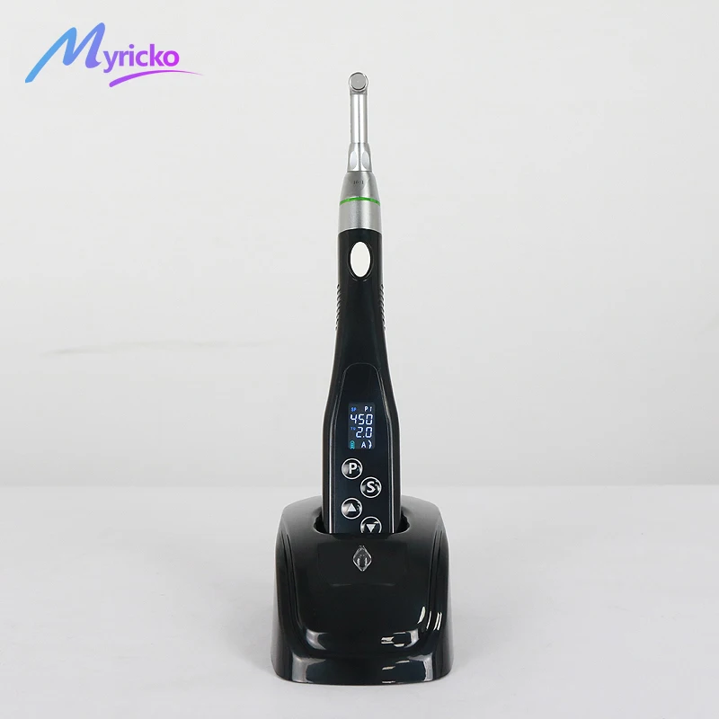 Dental Wireless Endo Motor Smart With LED Lamp 16:1  Contra Angle Reciprocating Motion Dentistry Endodontic Instrument