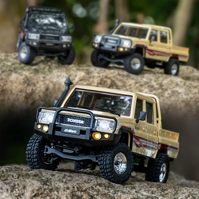 UDIRC UCX1801PRO 1/18 LC79 Electric Pickup Truck Remote Control Car RC Car 4WD Off-Road Brushless Model Toy Gift for Boys Adults