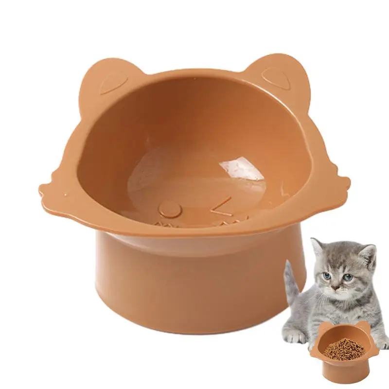 Elevated Cat Bowls 400ml Pet Water Food Feeding Station Anti-Slip Elevated Cat Food Bowls Food Grade Pet Feeding Bowls For Food