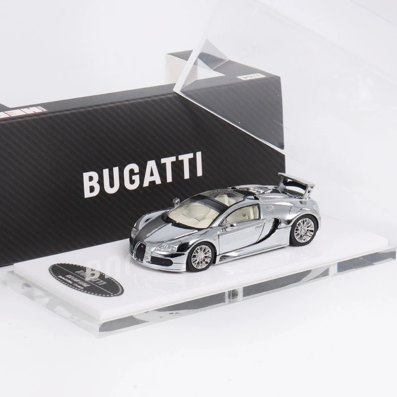 دييكاست 1:64 مقياس مورتال معرض محدود بوجاتي فيرون نموذج سيارة تحصيل لعبة هدية تذكارية عرض حلية #3