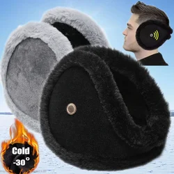 Capa de orelha de veludo inverno macio quente pelúcia earmuffs homem mulher ao ar livre ciclismo velo ferramenta engrossar pele earmuffs acessórios