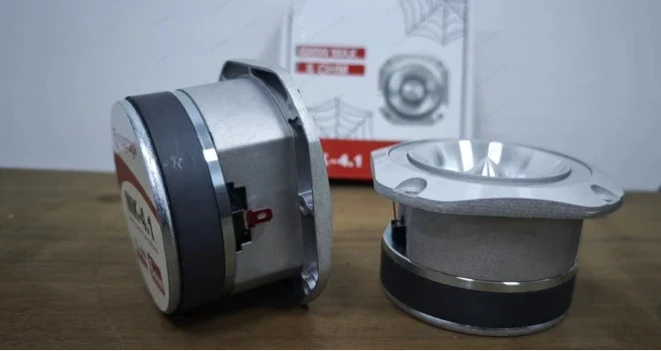 مكبر الصوت الفائق عالي الجودة 38 ملف صوتي، تصميم رصاصة من الألومنيوم لمكبرات الصوت HiFi المنزلية #5