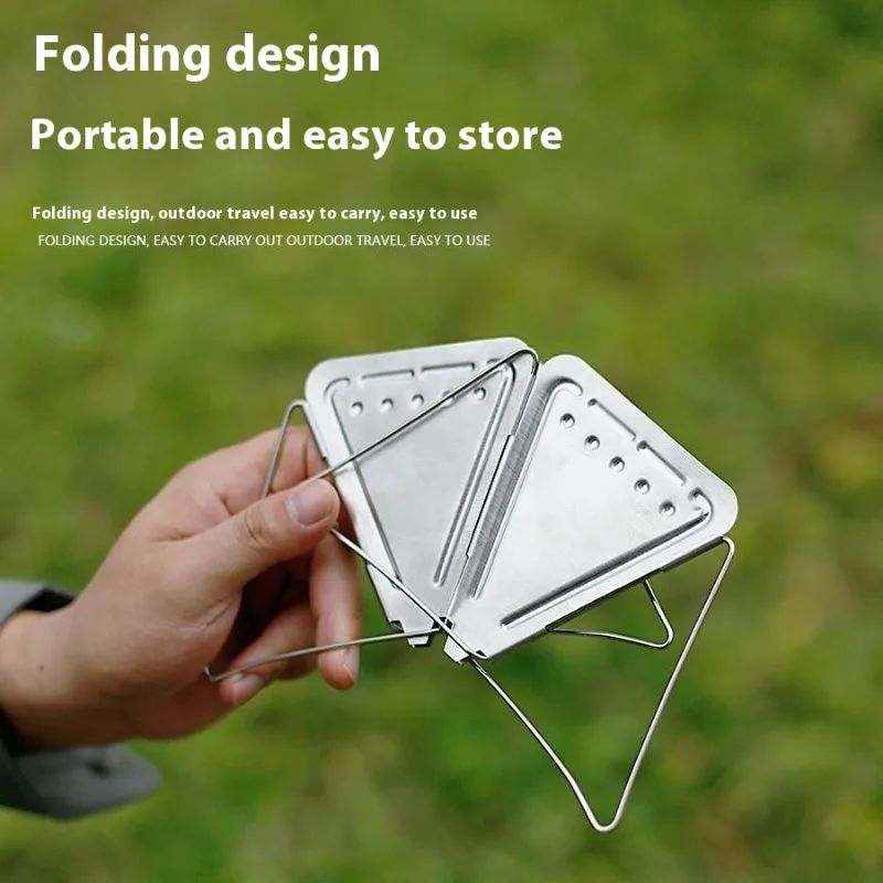 من الفولاذ المقاوم للصدأ قابل للطي لصب فوق فلتر القهوة، منقط محمول مع حامل للتخييم والمشي لمسافات طويلة والسفر والاستخدام في الهواء الطلق