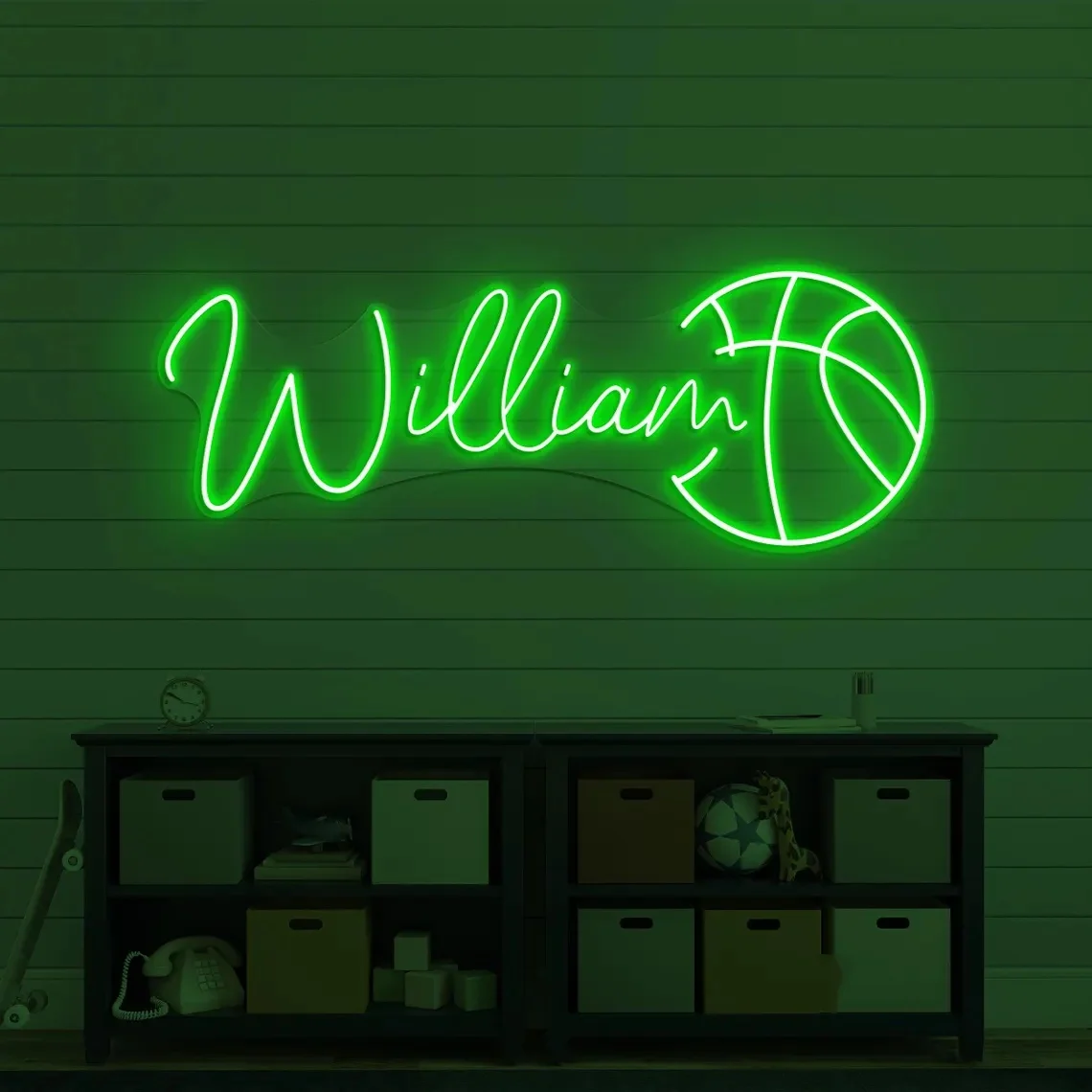 اسم مخصص النيون مخصص كرة السلة مصباح ليد كرة السلة جدار ديكور لعبة مخصصة وديكور غرفة الاطفال نادي كرة السلة المخصص