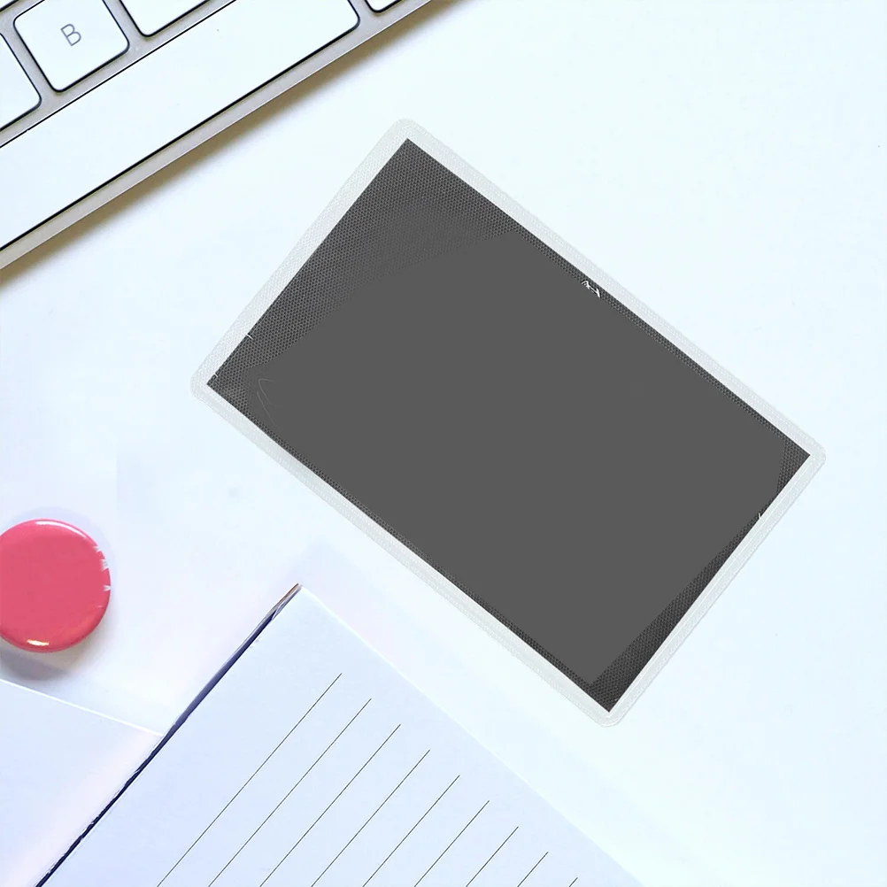 50 قطعة من حافظة الهوية، حامل شارة شفاف، أوراق حماية للبطاقات البلاستيكية خفيفة الوزن ومتعددة الوظائف، حل تخزين البطاقات