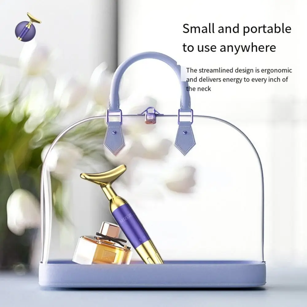 Rimozione delle rughe Collo Dispositivo di bellezza del viso Dissolvenza Linee facciali Lifting della pelle Massaggio vibrante Crema per stringere il viso Assorbe lo strumento