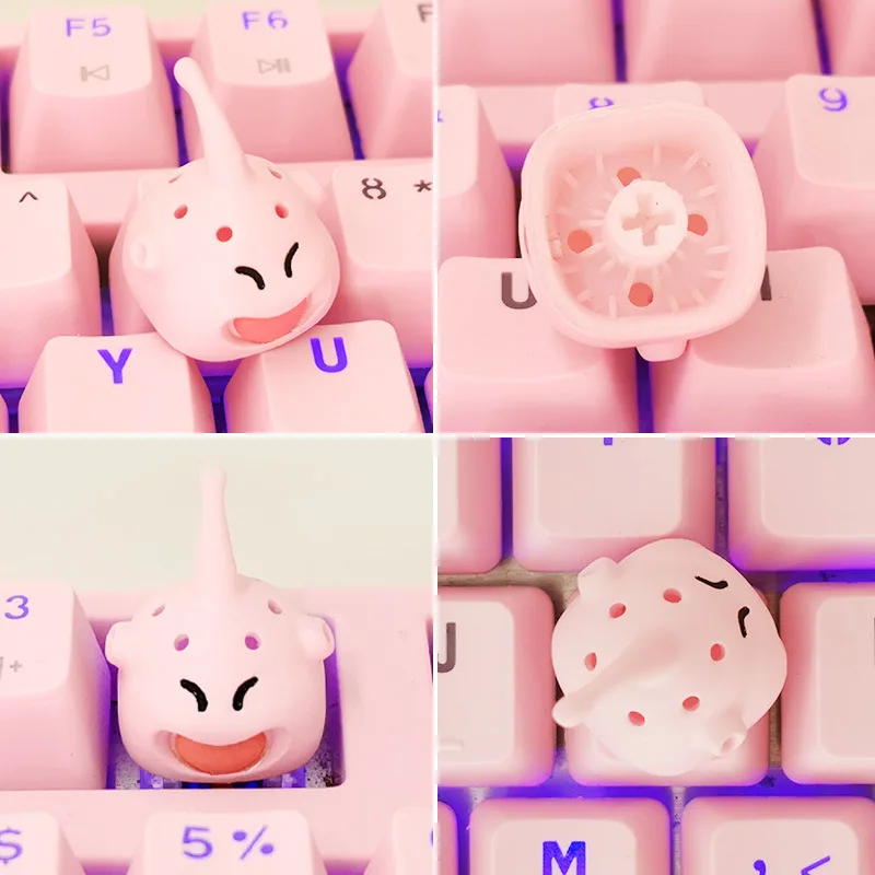 Tastatur tasten für mechanische Tastatur kappen Zubehör kawaii anime kirsche mx esc kunden spezifische handwerkliche diy drei dimensionale Tasten kappen