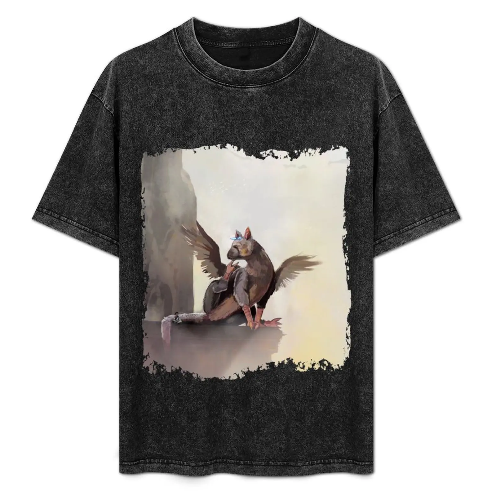 The Last Guardian Trico (original) T-Shirt tops kawaii clothes T-shirt men