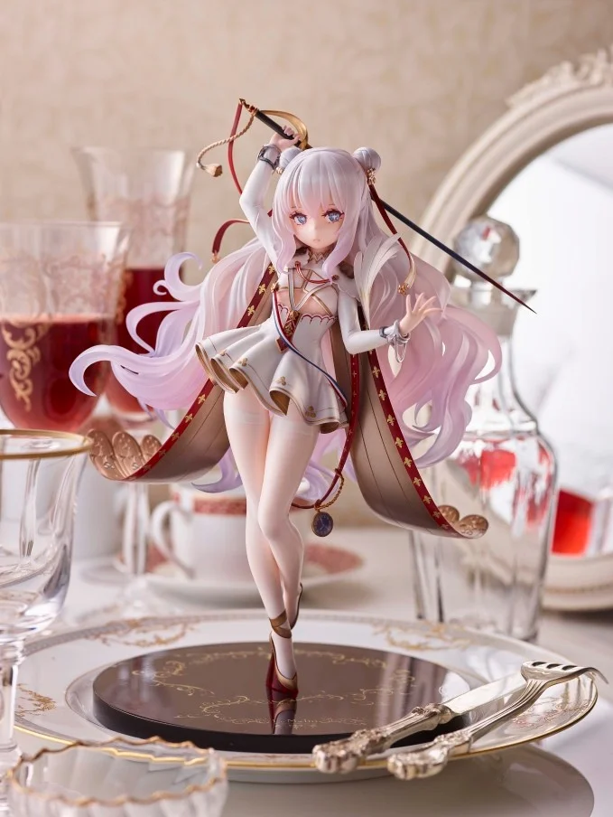 Original 25cm Azur Lane Figure Le Malin Action Figures Light Version Pvc Anime Collectible Toys Girls' Ornament Sbirthday Gift