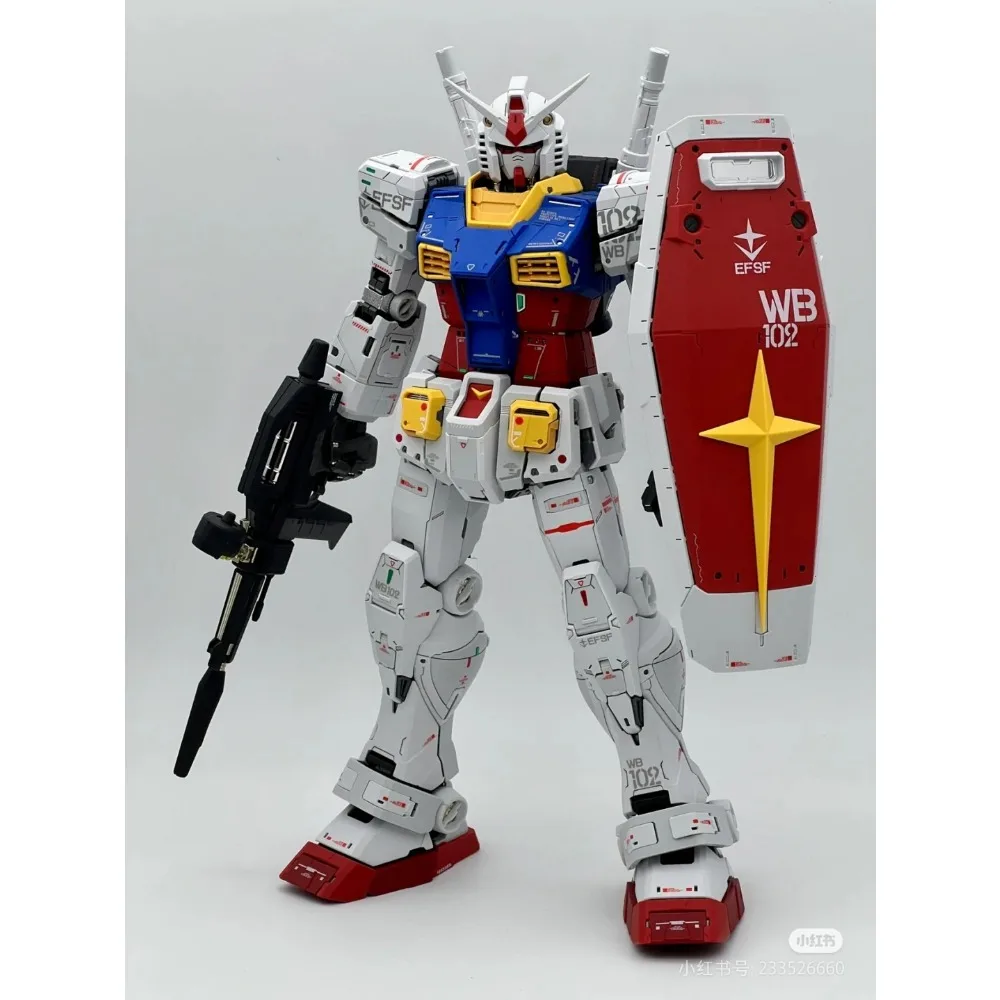 1/60 Daban Pgu Pg 2.0 Rx-78-2 High-Precision Framework Assembly Action Figure Anime Ornament Toy Gift Models Statue Collection