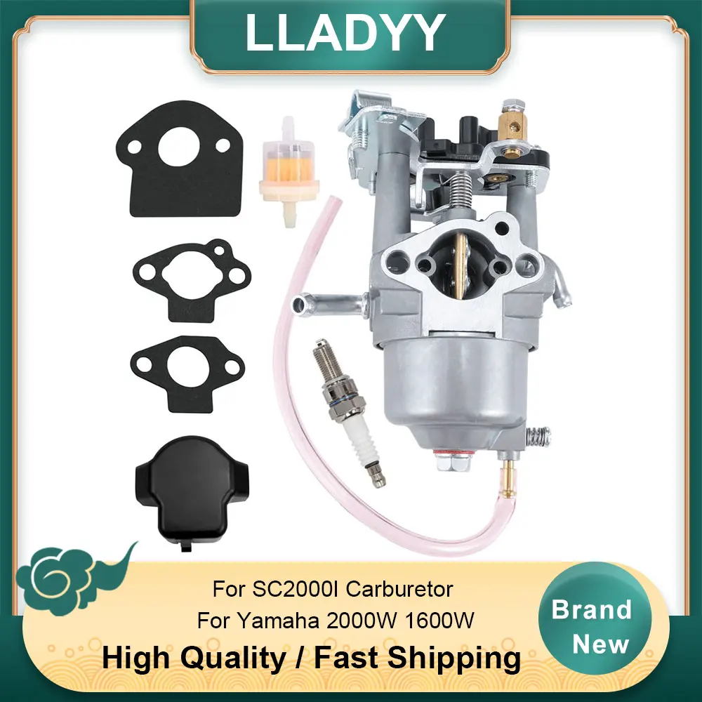 

Carburetor Kit SC2000I for Yamaha 1600W 2000W Inverter Generator
