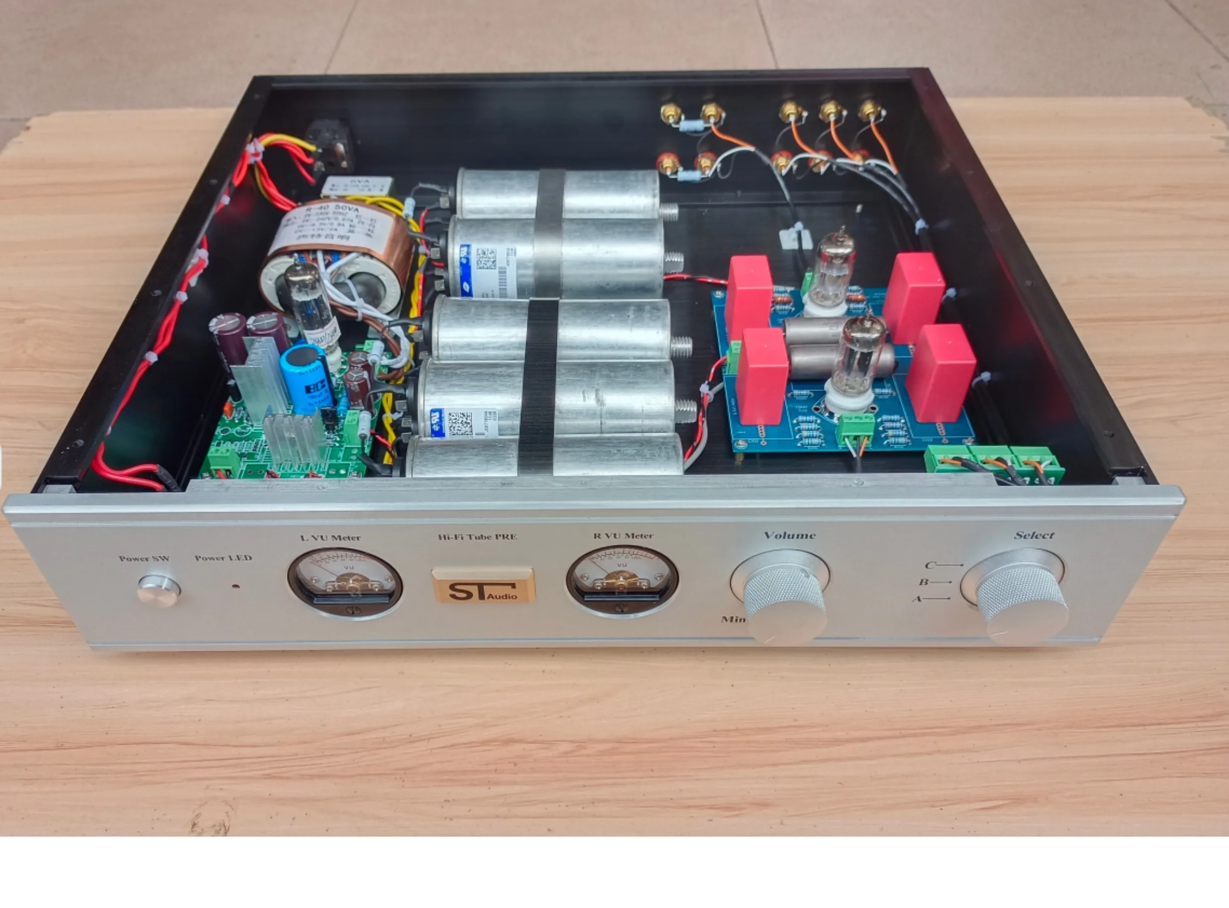 Condensatori a immersione ad olio di fascia alta 6Z4/6X4/12AX7/12AT7 Preamplificatore valvolare elettronico Base su preamplificatore Matisse