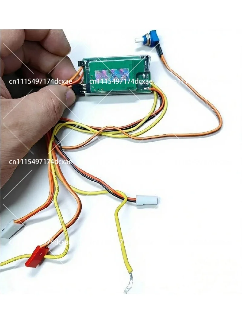 RC Truck Model Sound Simulator Module with Dual Speakers, Real‑Effect Audio System for Scale Model DIY Upgrade