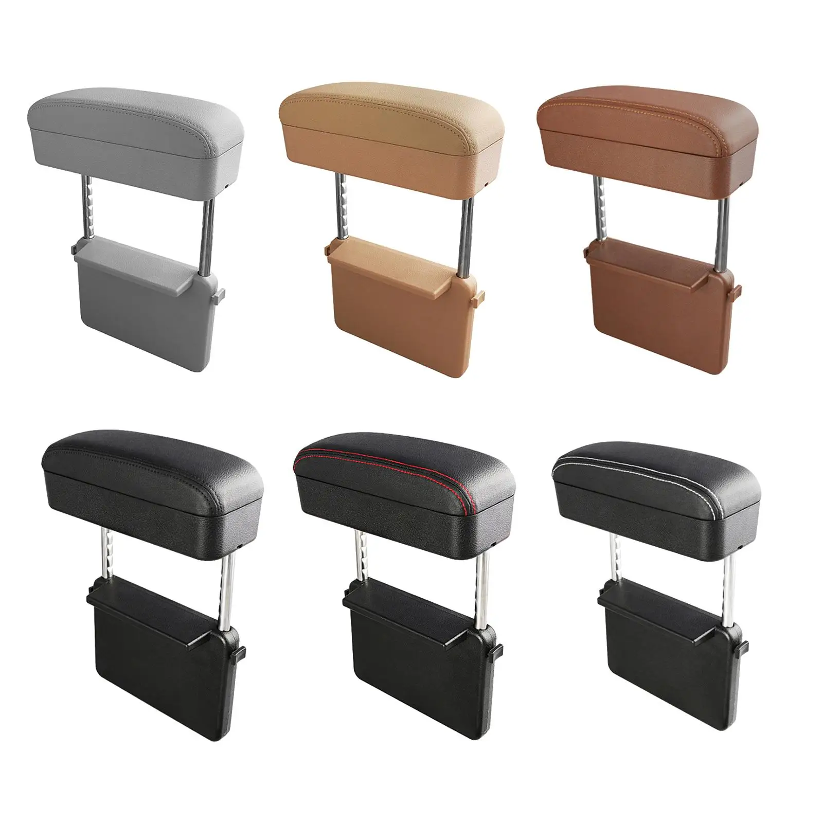 

Universal Car Armrest Box, Elbow Support, Seat Gap Organizer, Car