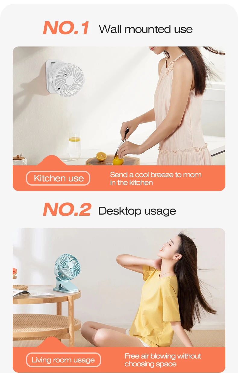 Ventilatore a clip portatile con rotazione e luce notturna_voghion.com
