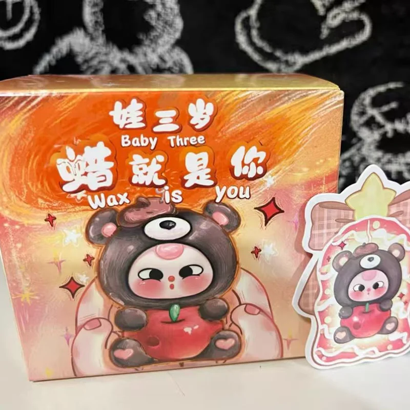 

Baby Three 8Pcs Wax Is Your Fragrance Candle Surprise Blind Box Trend Cute Cartoon Fragrance Handmade Ornament Collectible Gift