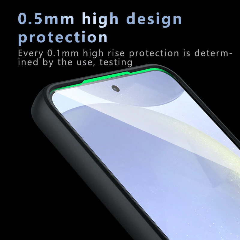 For Samsung Galaxy S24 Case For Samsung Galaxy S24 Plus S24 Ultra Cover Funda Hard Clear PC Soft TPU Back Case For Galaxy S24