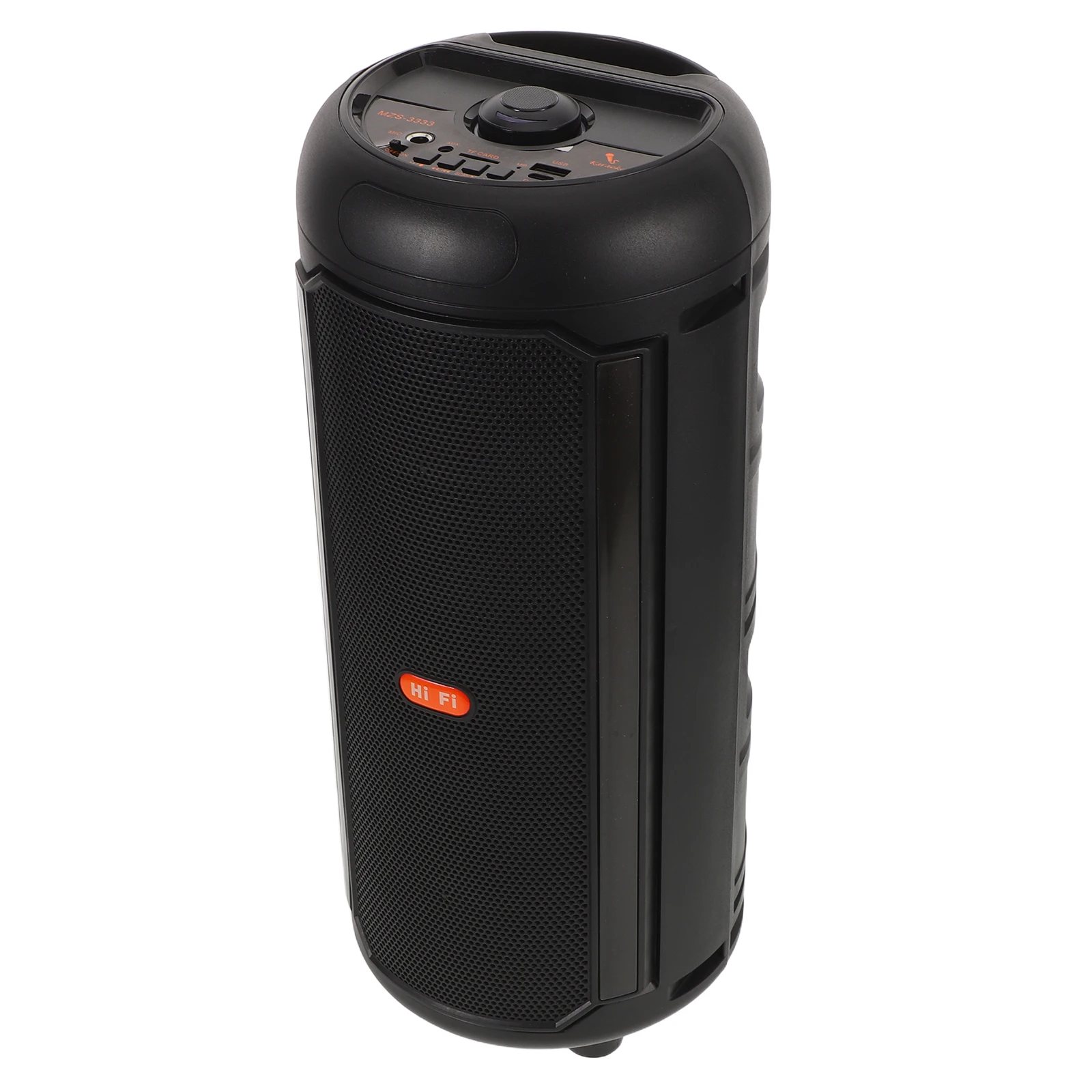 

Portable 3-Inch Wireless Speaker Karaoke Mic Outdoor Square Dance Night Market Camping Speaker LED Light
