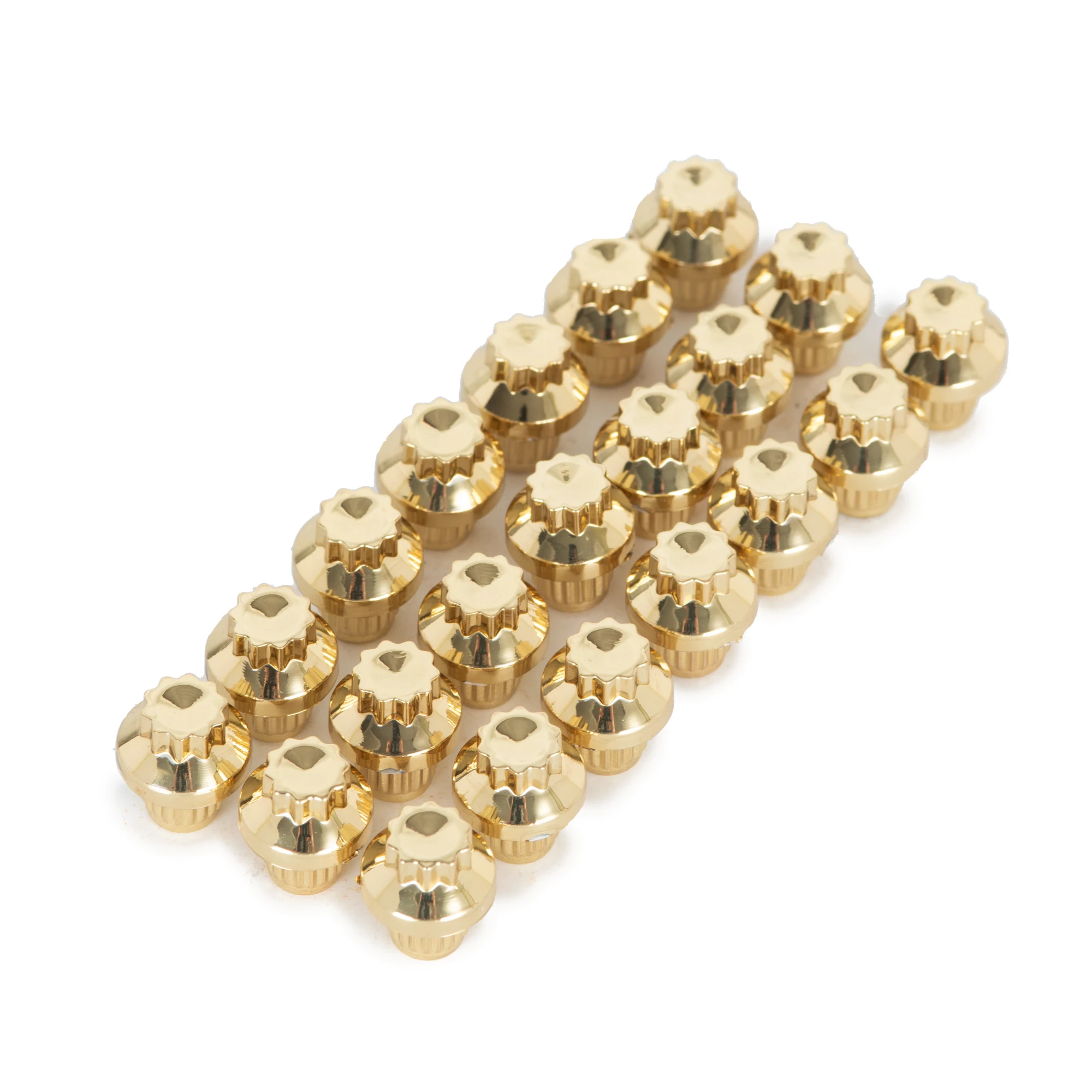 CFPerformance 25/100 Stück 7,5mm/0,3" Kappe Lippe Schraubbolzen Reifen Auto-Rad-Dekoration Nieten Räder Reifen Teile Außenzubehör – Detail 6