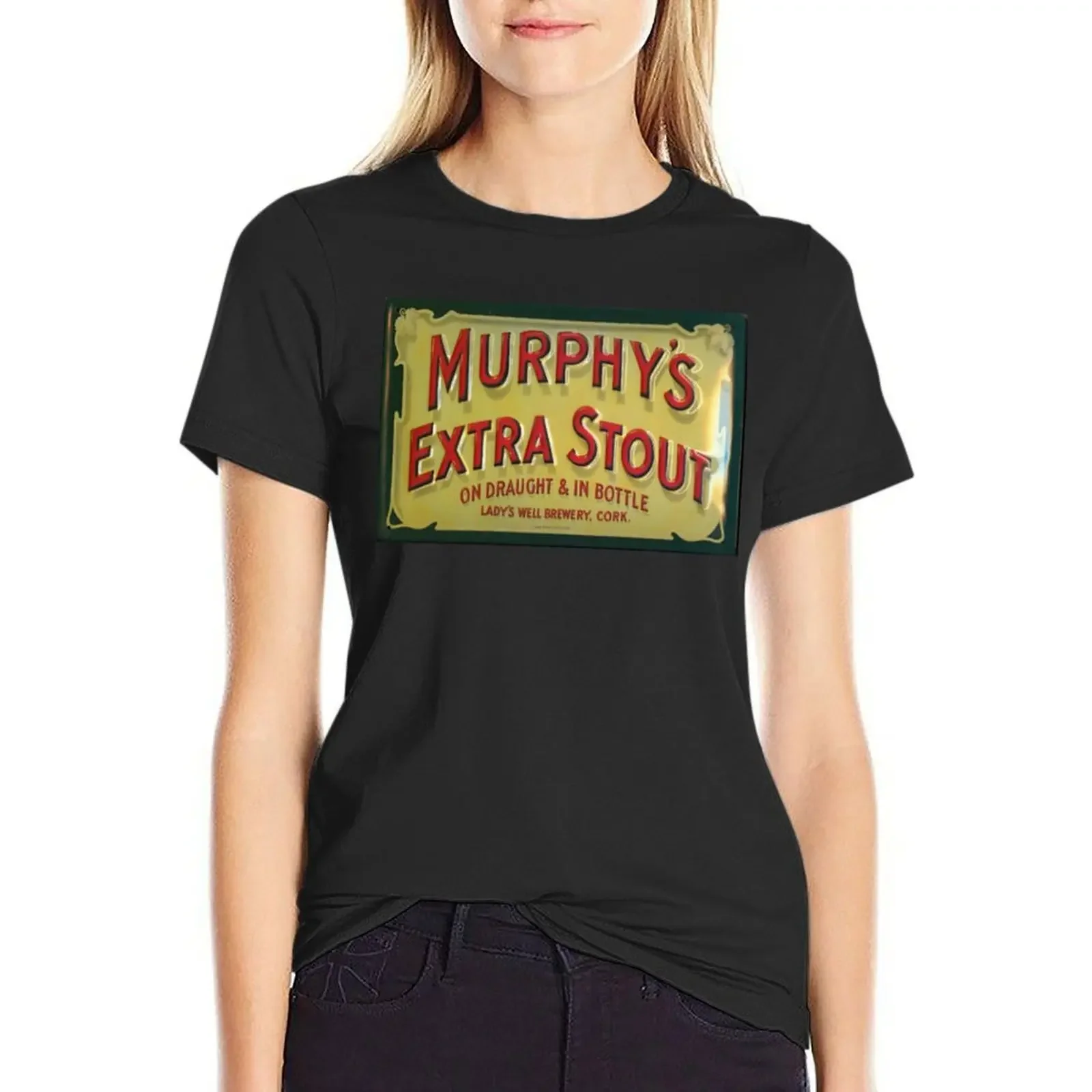 Ireland Murphys extra stout T-Shirt cute tops tees tops summer clothes Top Women