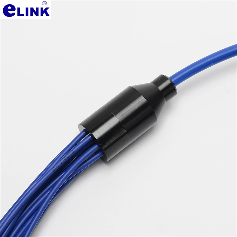 SC สายแพทช์หุ้มเกราะ 12 แกนสีฟ้า 1-40m 20m 30m 10m 15m singlemode 12C LC FC ST APC SM 12 เส้นใยจัมเปอร์ใยแก้วนําแสงกลางแจ้ง