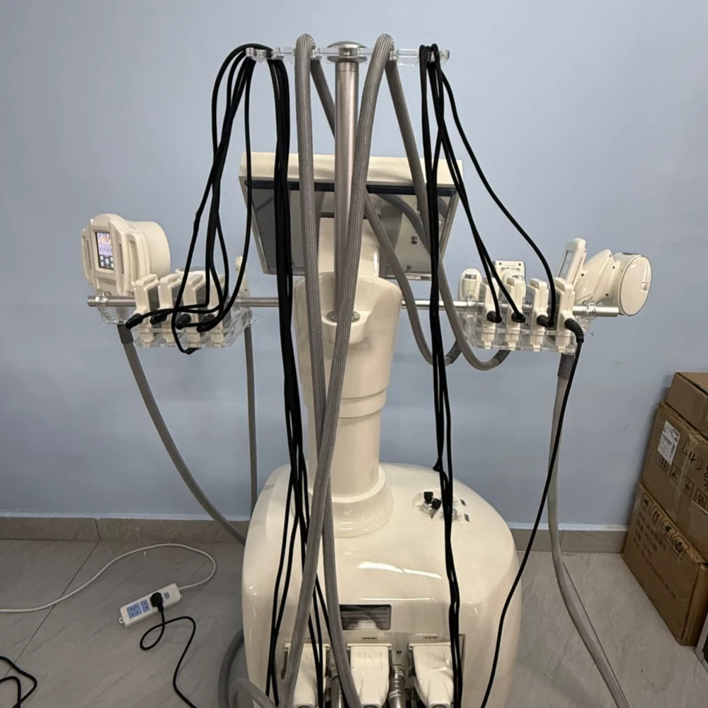 7 In 1 Multifunctional V10 Velashape Slimming System Vacuum RF Roller Full Body Shaping Facial Anti-Aging Machine CE ROHS view 3