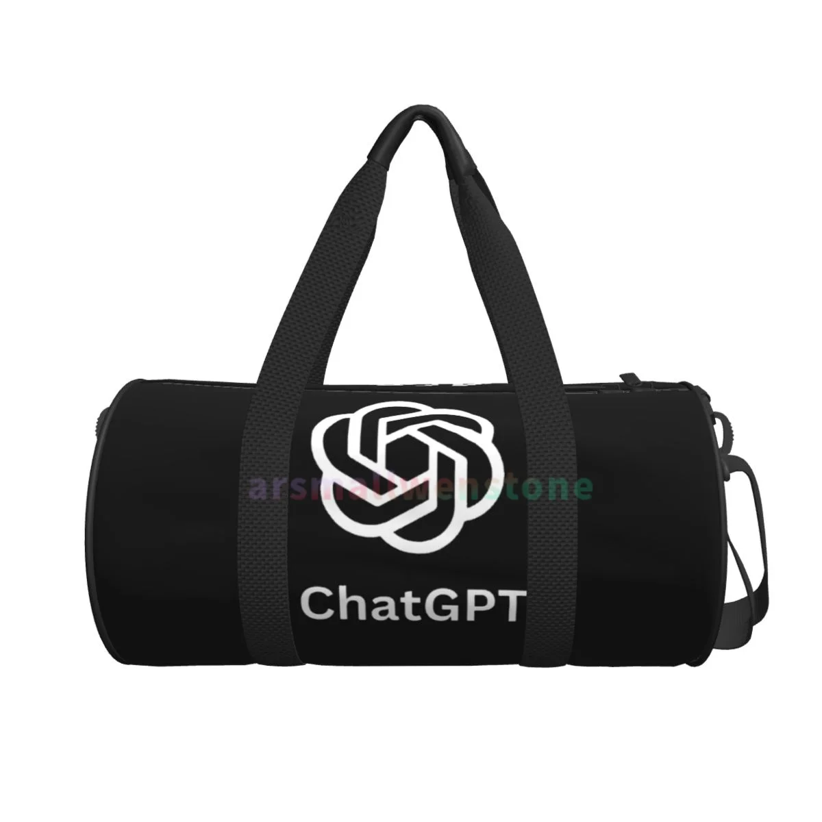 ChatGPT Yoga Bag Workout Durable Backpack Handbags Round Outdoor Fitness Bags Travel Duffle Bag