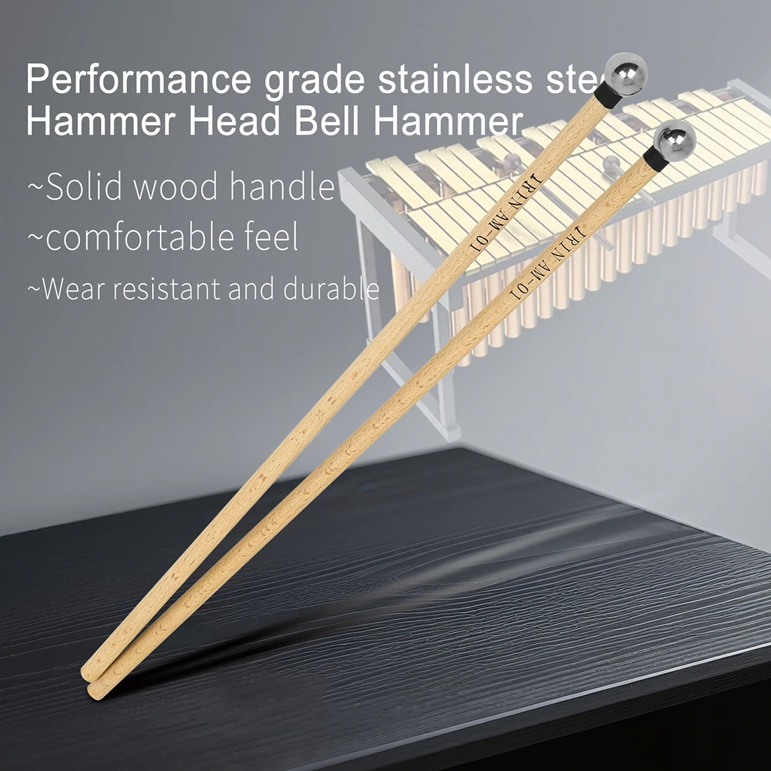 Dostępne w wielu kolorach Instrument perkusyjny Pałeczki do perkusji Pałeczki do perkusji Jazzowe pałeczki do perkusji Dwugłowicowy młotek dźwiękowy do perkusji Marimba