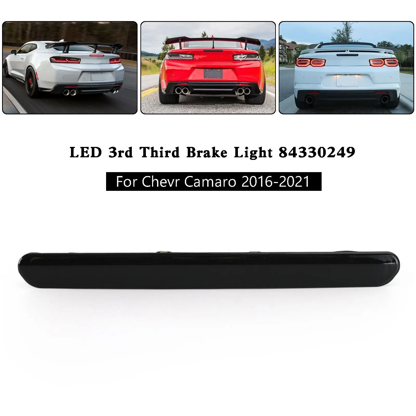 LED 3rd Third Brake Light 84330249 For Chevr Camaro 2016-2021