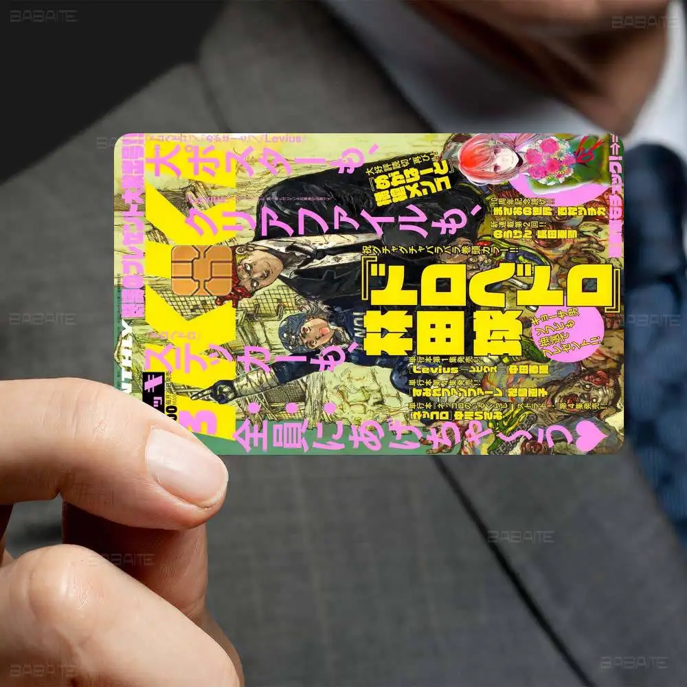 Dorohedoro Anmie Sticker Film Skin Cover For Credit Card Debit Bank Card Front