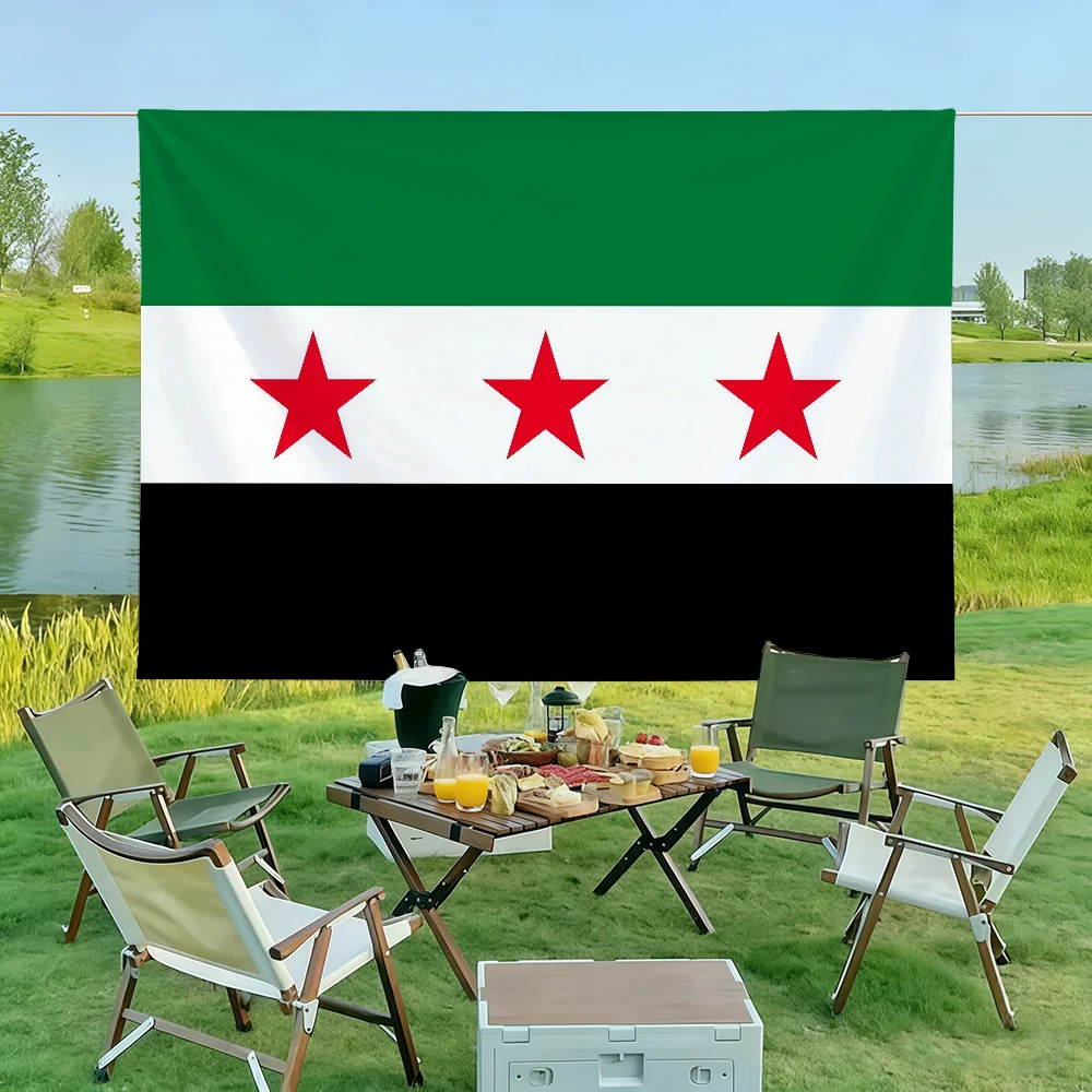 Syria Nation Flag Wall Decorations Home Decor Suitable For Living Rooms Bedrooms Dormitories Parties And Holidays