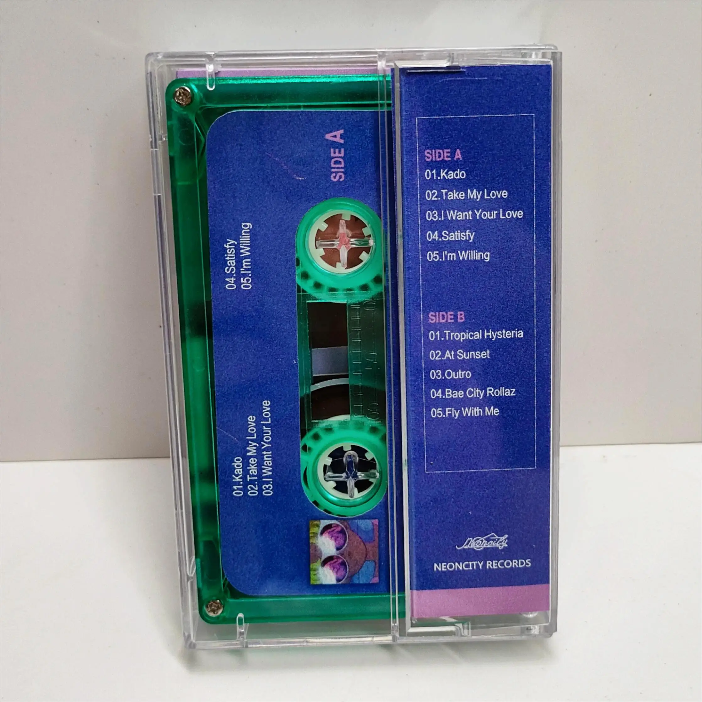 Vaporwave City Pop YUNG BAE Dallas Cotton Music Tape Bae Album Cassette Cosplay Walkman Recorder Car Party Music Soundtracks Box