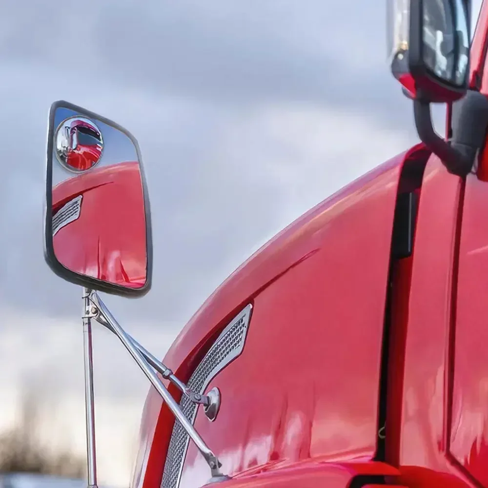 

Truck Blind Spot Mirror Glass Convex Lens Wide Angle Side Rear View Mirror Waterproof for Universal Vehicles Car Accessories
