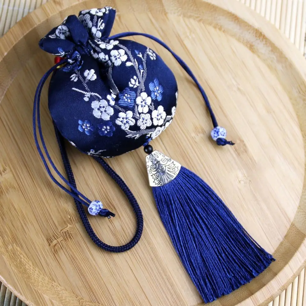 Dragon Boat Festival Bag Plum Flower Sachet Jewelry Packaging Brocade Jewelry Storage Bag Retro Pattern Small Pouch