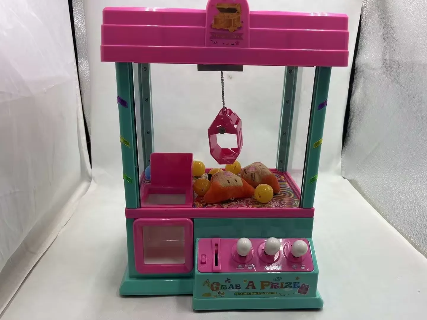 STLF ألعاب مخلب صغير جائزة المنتزع ماكينة صالة الألعاب لعبة أطفال آلة رافعة صغيرة لعبة رافعة آلة مخلب صغيرة #4