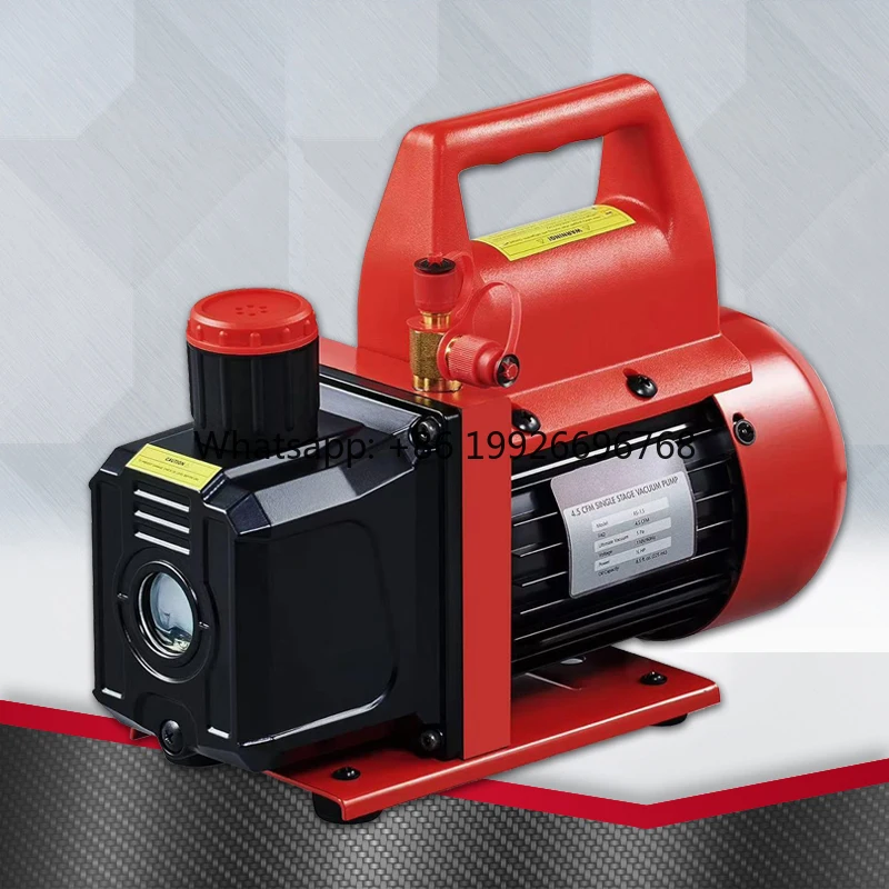 

4.5cfm Single-stage 110V/60Hz Rotary Vane Vacuum Pump for HVAC Systems Automotive and Household Air Conditioning Maintenance