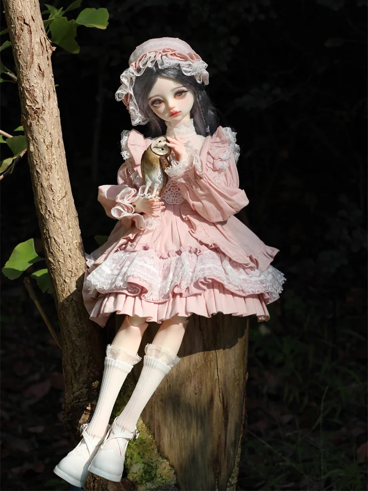 1/4 BJD Doll Clothes Skirt Outfit Socks Hat MSD MDD Doll Accessories Dress Up Gift Diy Clothes(No Doll)