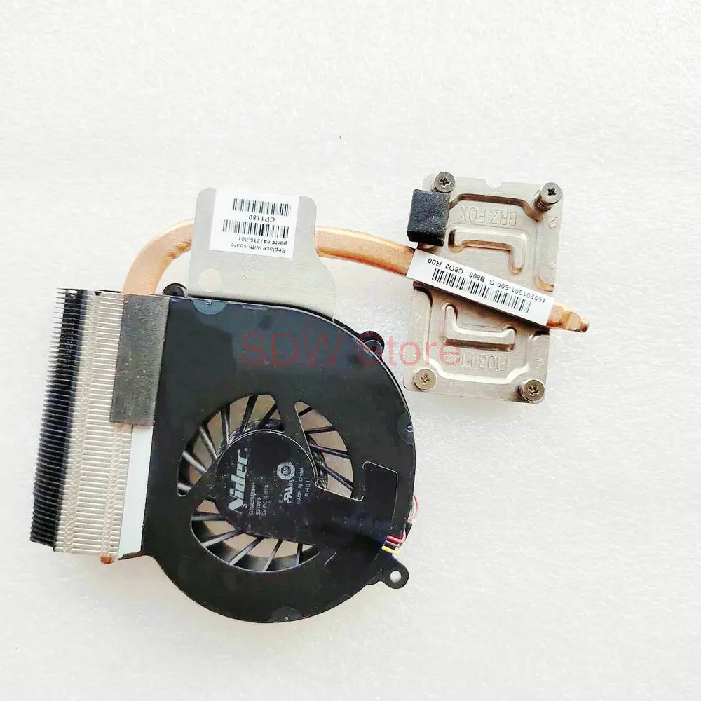 647316-001 for  2000 Presario CQ57 CQ43 435 635 cooling fan and heat sink
