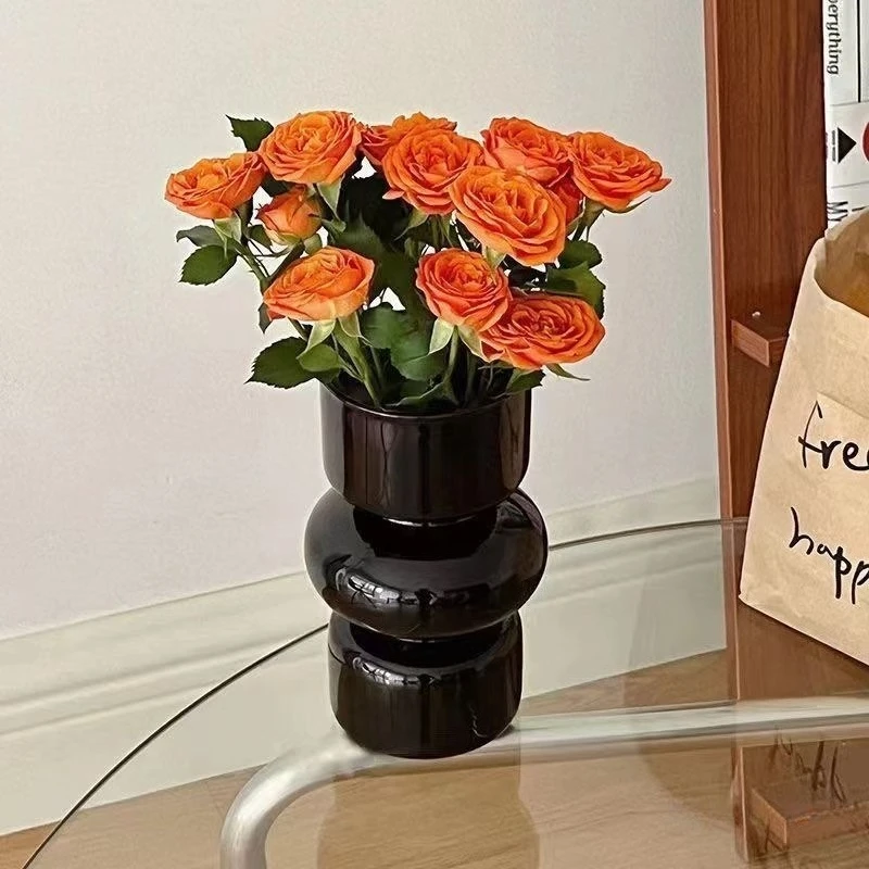 

Винтажные роскошные вазы для гостиной, стеклянные вазы для водных растений и цветочных композиций, креативные скандинавские аксессуары для домашнего декора, идеи подарков