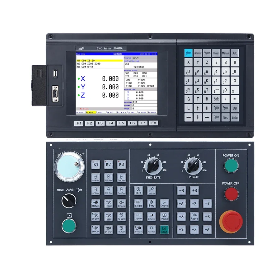 Hot Selling SZGH Milling CNC Controller 4 Axis CNC Milling Controller with Open PLC Support Edit Online or Offline
