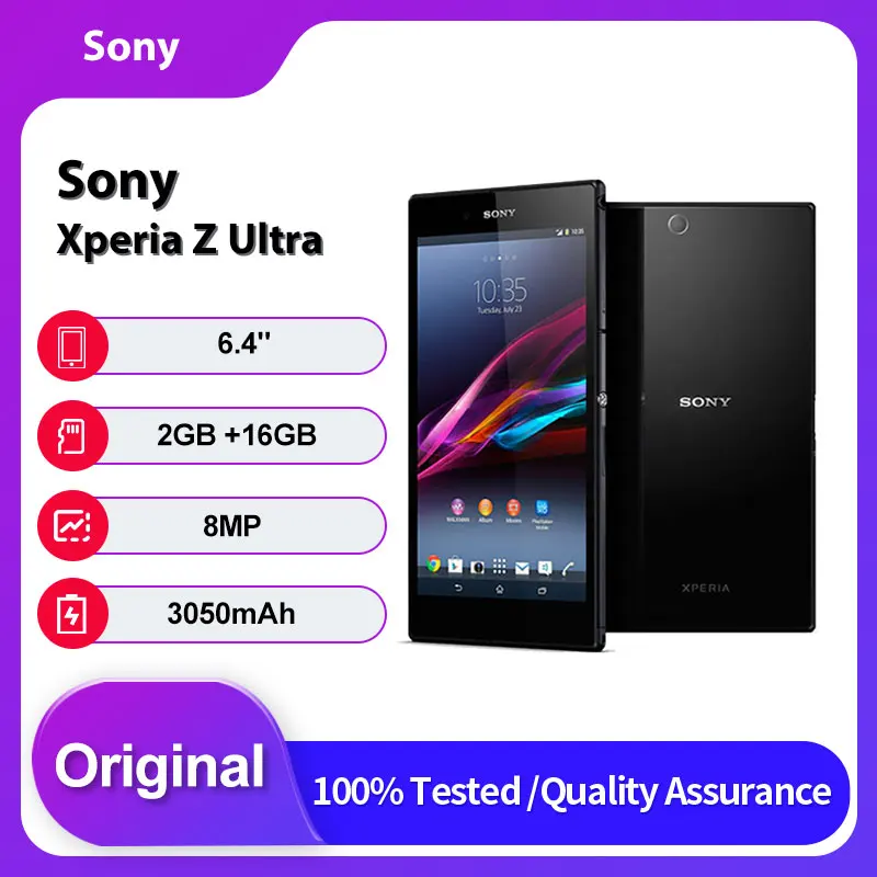 Original Unlocked Sony Xperia Z Ultra C6833/C6802 4G Bluetooth