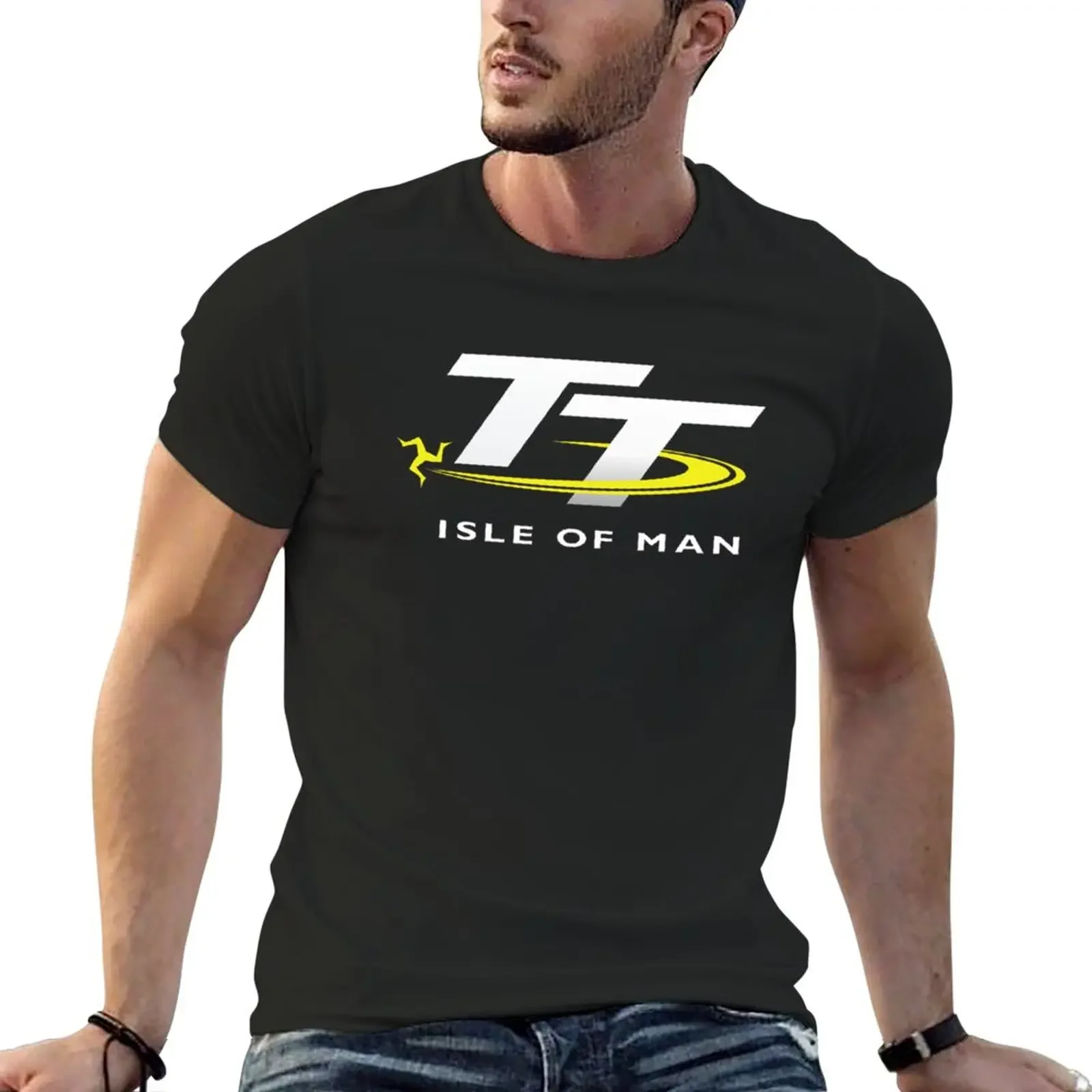 

New Isle Of Man TT T-Shirt sweat shirts black t shirts summer clothes t shirts for men graphic
