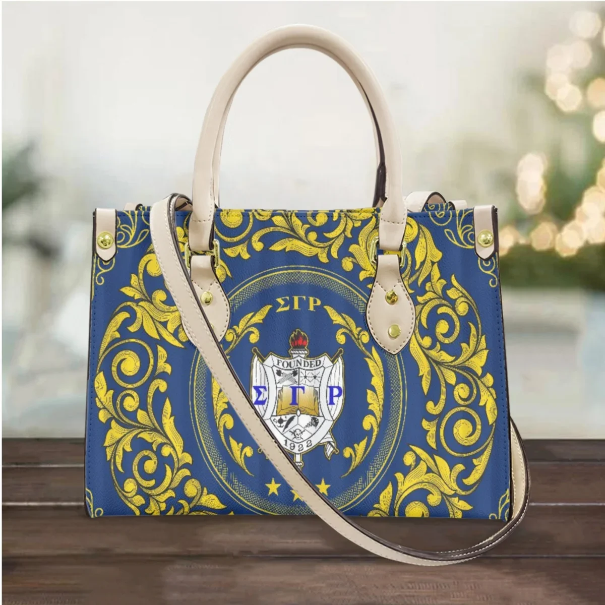 Pretty Hand Sign Sigma Gamma Rho Women Handbags Vintage Fashion PU Leather Messenger Bags Female Small Party Clutch Bolsos Mujer