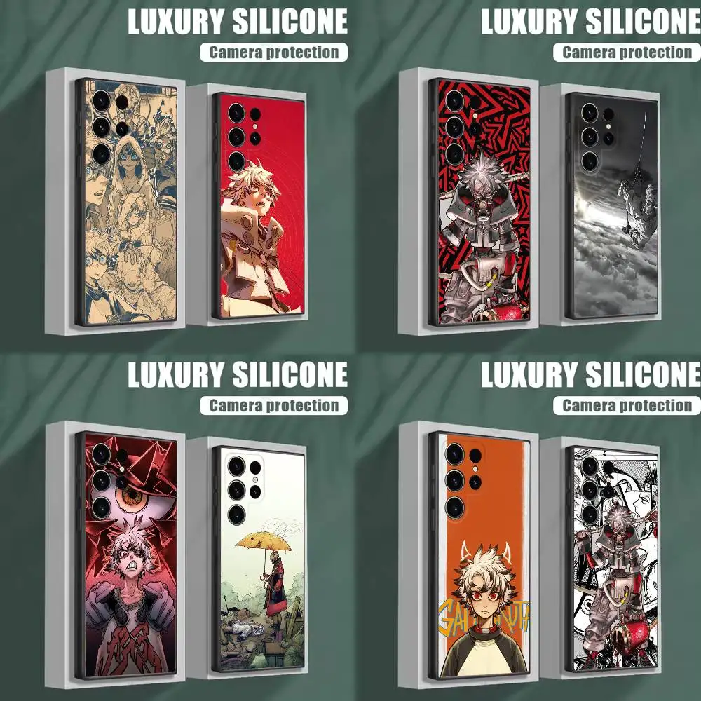 

Anime G-Gachiakuta Phone Case For Samsung S25,S24,S23,S22,S21,S20,S10,Ultra,Plus,Lite,FE,Soft Silicone Black Cover