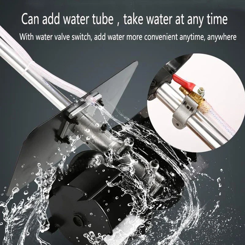 Electric Concrete Mixer Hand Push High Efficiency Feed Mortar Multi-function Construction Cement Mixer