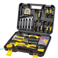 88PC Household Hardware Tool Set Multi Function ToolboxCar Repair Home DIY Hand Tools Kit Complete Combination