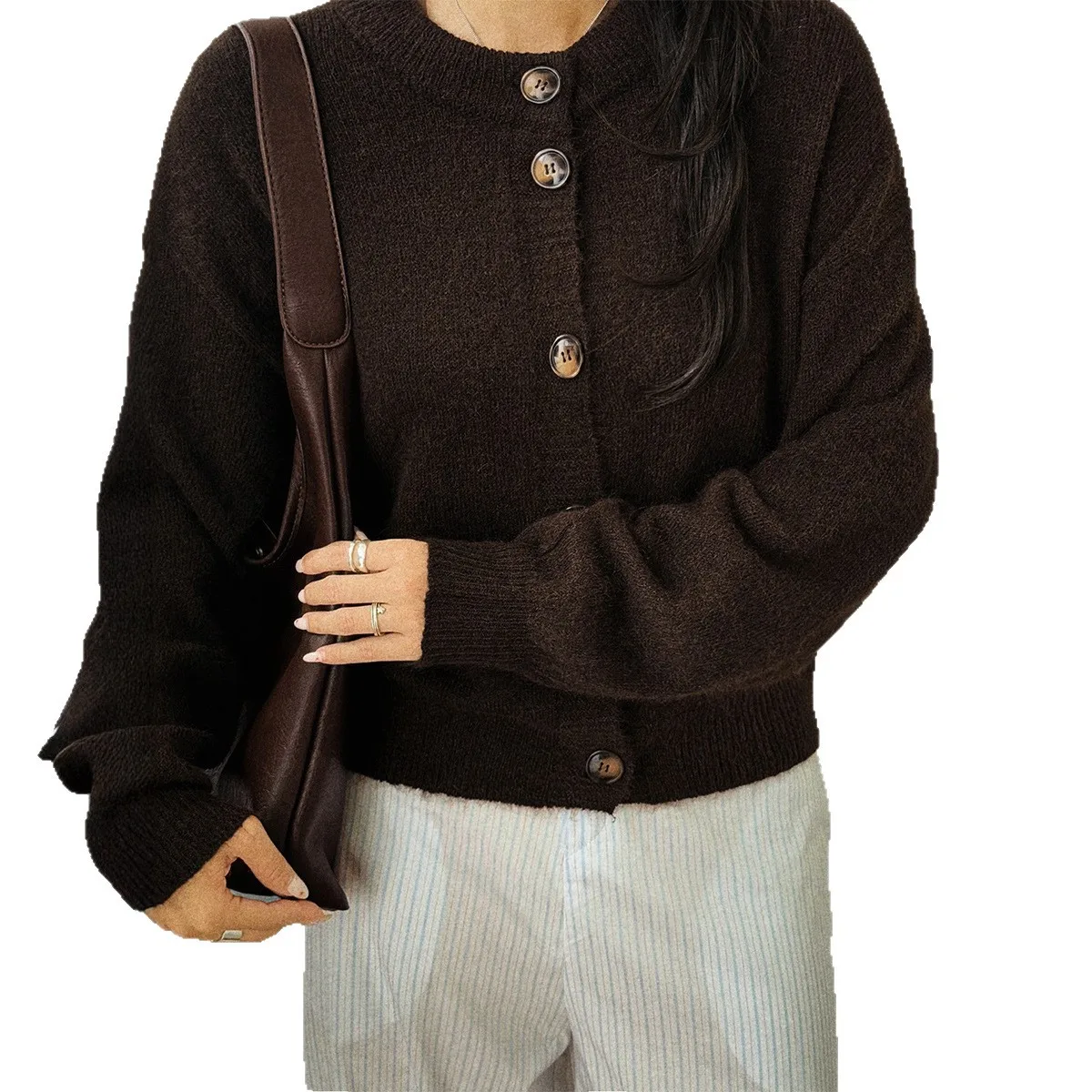 Koszula z długim rękawem, kurtka, sweter damski na wakacje, kolekcja jesień/zima 2025