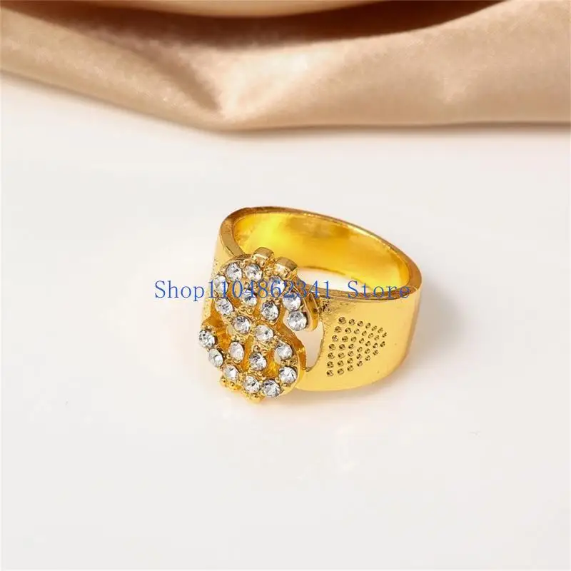 5asd kostium hiphopowy zestaw 80. 90. strój cosplay biżuteria fajne akcesoria raperowe dla kobiet mężczyzn złoty łańcuszek do