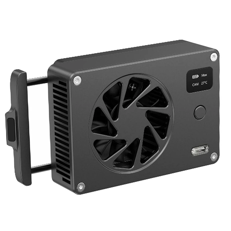 NEW-Camera Live Broadcast Radiator Micro-Single SLR Intelligent Semiconductor Cooling Cooling Ultra-Quiet Fan Cooling